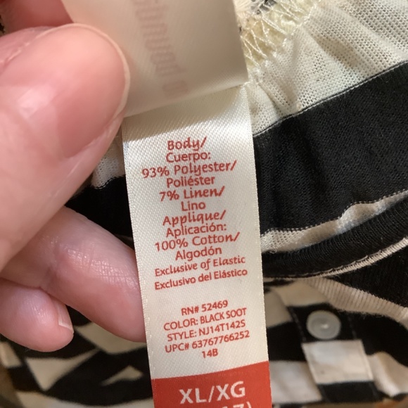 NO BOUNDARIES Crochet Back Dolman Shirts Size XL (15-17) Juniors - Picture 10 of 11